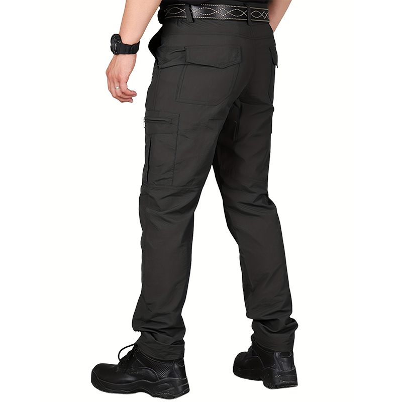 Pantaloni casual da uomo Pantaloni cargo estivi con tasche multiple Pantaloni sottili ad asciugatura rapida Escursionismo all'aperto Allenamento Pantaloni lunghi traspiranti Novità