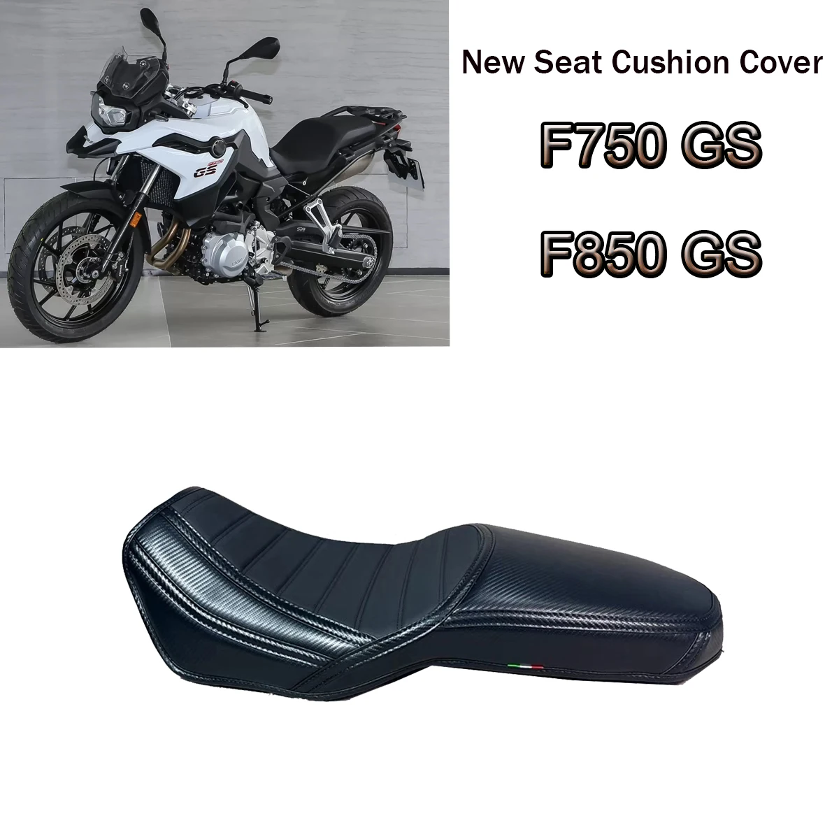 Sarung Jok Lembut Bantal Kustom Baru Penebalan dan Pelunakan untuk Bmw F750GS F850GS F750 F850 750GS 850GS