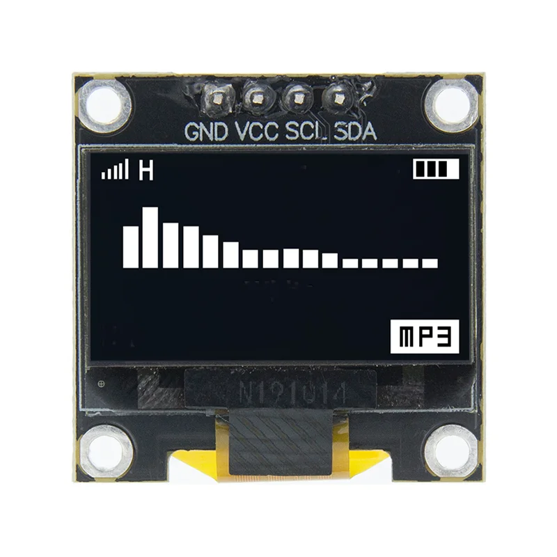 0.96 Inch OLED IIC Serial White OLED Display Module 128X64 I2C SSD1315 12864 LCD Screen Board for Arduino