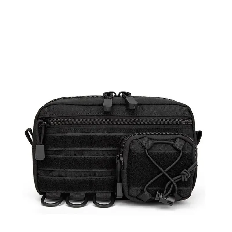 Bolsa organizadora edc, bolsa de cintura para celular, pequena bolsa utilitária, cinto para ciclismo, viagem, caça, pesca