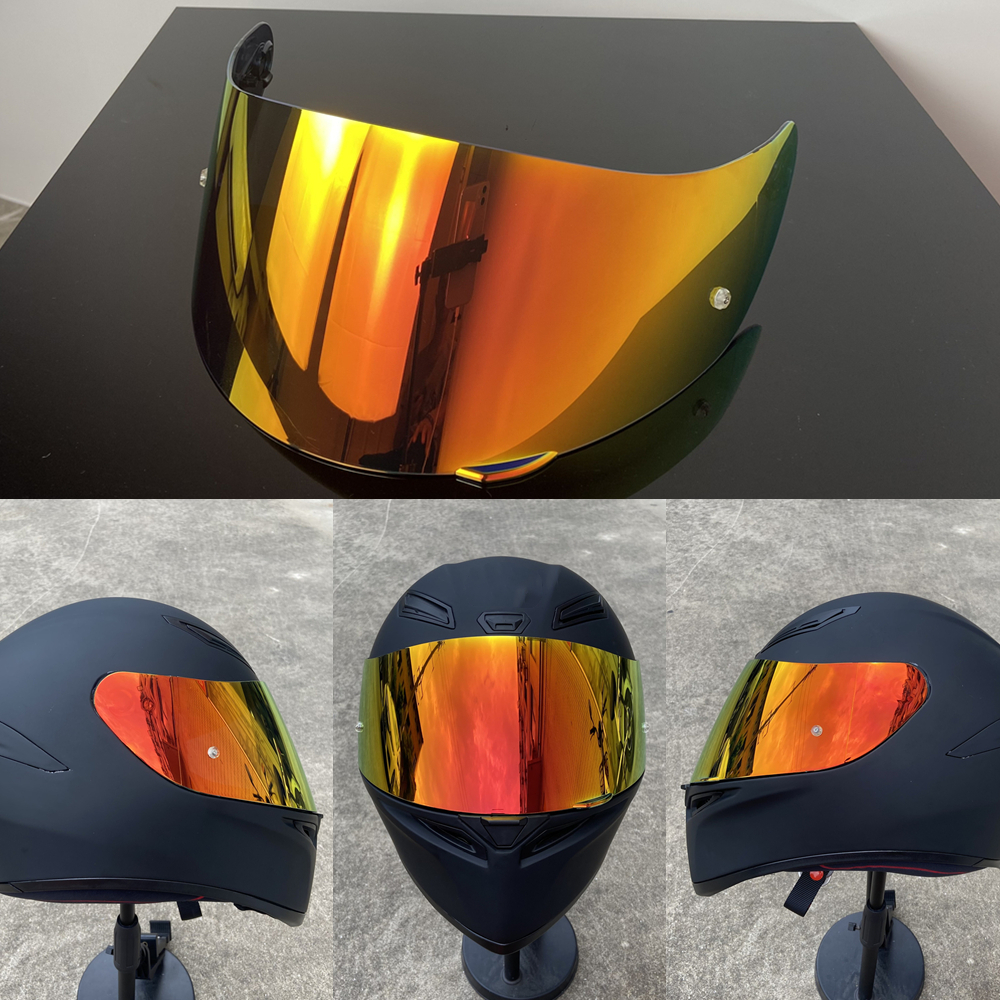 Protector de visera de Casco K5 para AGV K3SV K1 K5 K5S protector solar de alta resistencia Capacete parabrisas lente de corte Uv accesorios de Casco de motocicleta