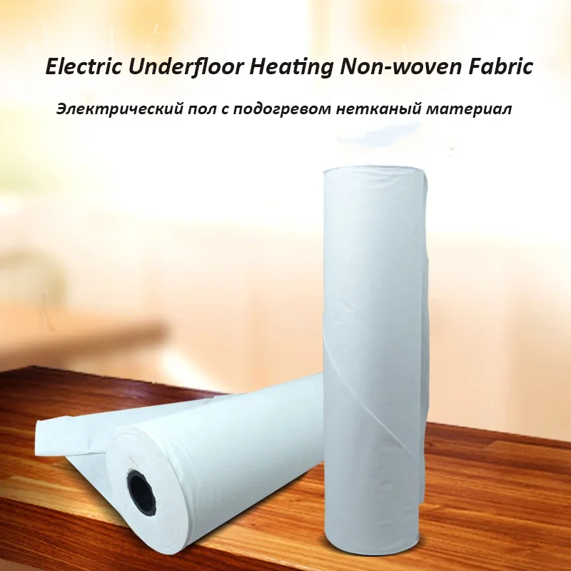 Minco Heat-sistema de calefacción por suelo radiante de tela no tejida, 100cm de ancho, accesorio para película calefactora infrarroja, protección a prueba de humedad