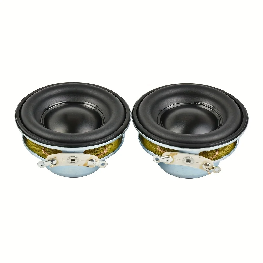 2Pcs Mini Speakers Full Frequency Altavoz Portatil 4Ohm 3W Treble  Bass Speaker Audio Amplifier Board Module Computer DIY