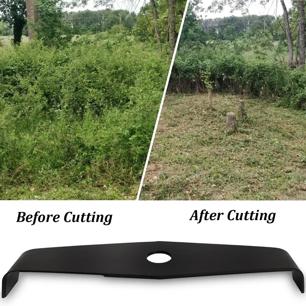 Faca de lâmina de aparador universal de 2 dentes 2T para substituição de roçadora strimmer