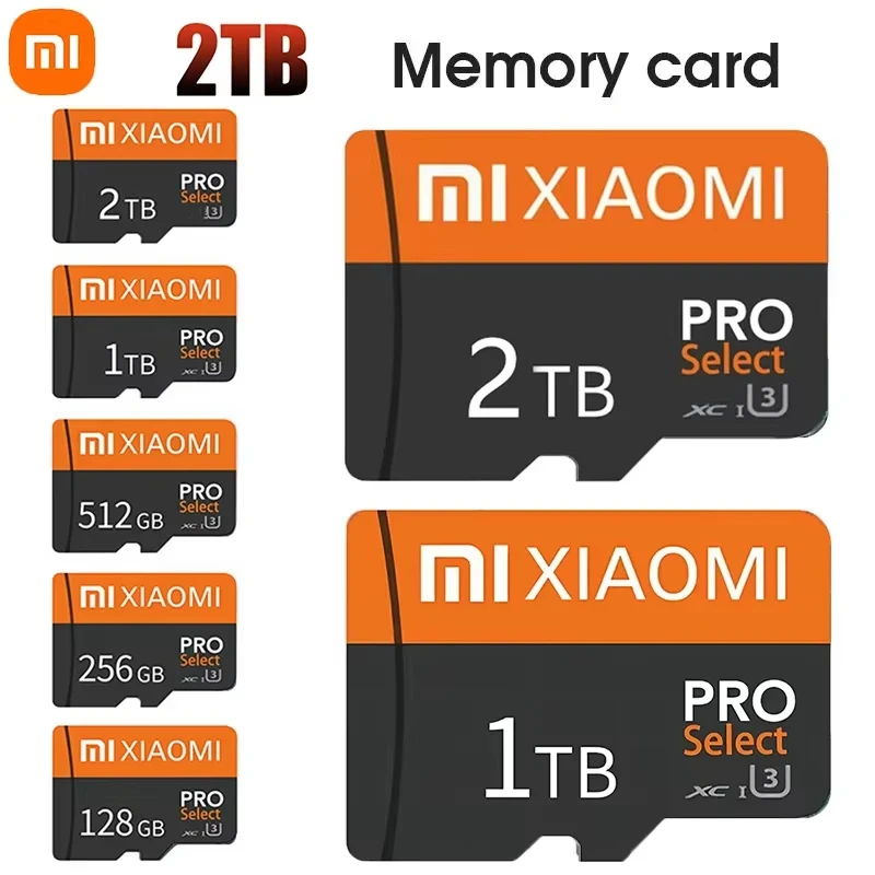 Xiaomi 2TB Memory Card 1TB High Speed TF SD Card Flash Drive For Nintendo Switch Accessories Phone/Computer/Camera File Storage