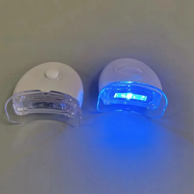 1 Uds. Lámpara LED para blanquear los dientes luz azul ultravioleta hogar Mini blanco azul fresco protección bucal limpieza bucal cuidado Personal