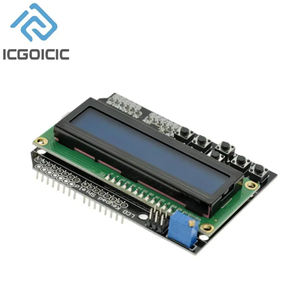 LCD1602 znak wejście/wyjście karta rozszerzeń klawiatura LCD ekran LCD moduł wyświetlacza LCD dla Arduino raspberry PI