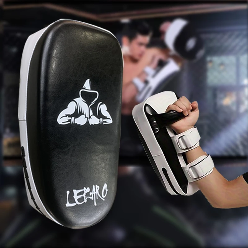 Lekaro Boxing Pu Kick Pad Muay Thai Sanda Foot Target High Elastic Training Block combattimento libero Mma Taekwondo Sanda Hand Target