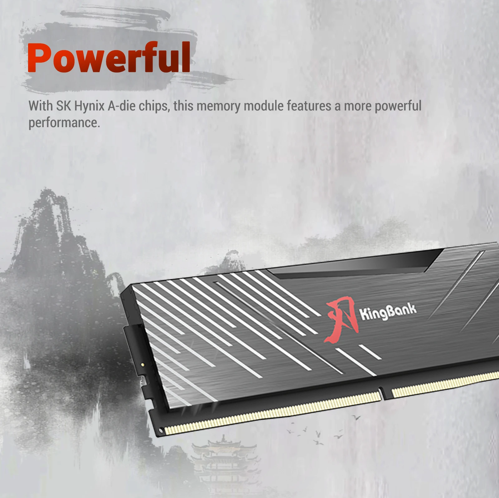 KingBank memoria ram ddr5 7200mhz 16GB 32GB RAM Hynix A Die memória CL34 Gaming Memory Desktop Gaming High Performan XMP 3.0