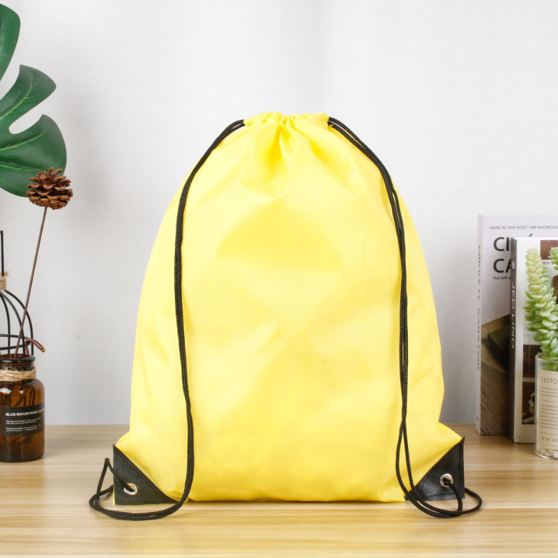 Bolsa de gimnasio deportiva impermeable, saco con cordón, mochila de viaje al aire libre, bolsas de compras, natación, baloncesto, bolsas de Yoga