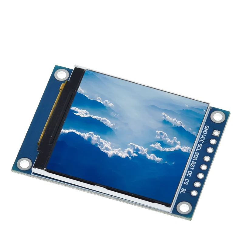 Diyzt 1.54 Polegada 1.54 "módulo de exibição tft colorido hd ips lcd tela led 240x240 interface spi st7789 para arduino