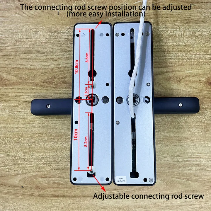 RAYKUBE K20 Tuya Bluetooth 9-language Fingerprint Door Lock Electronic Door Lock with Tuya /IC Card/Password/ Key Unlock
