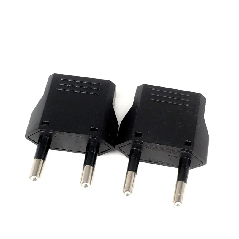 1-20 piezas adaptador de enchufe UE Euro KR adaptador de enchufe de EE. UU. a UE adaptador de viaje KR UE convertidor de enchufe eléctrico UE KR tomas de corriente toma de corriente CA