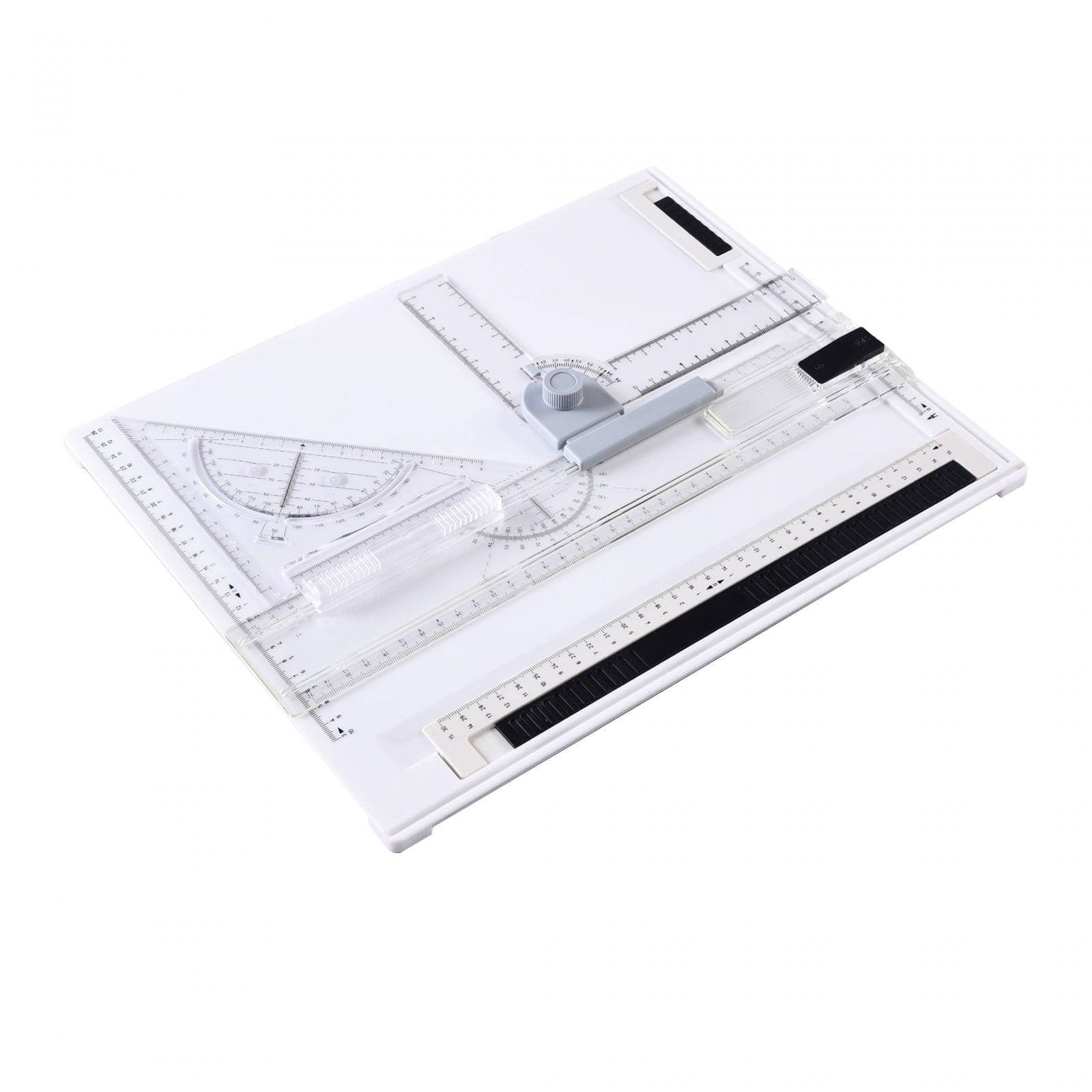 Prancheta de desenho portátil mesa de desenho multifuncional conjunto de ferramentas de desenho para engenheiros designers engenharia estudantes presentes