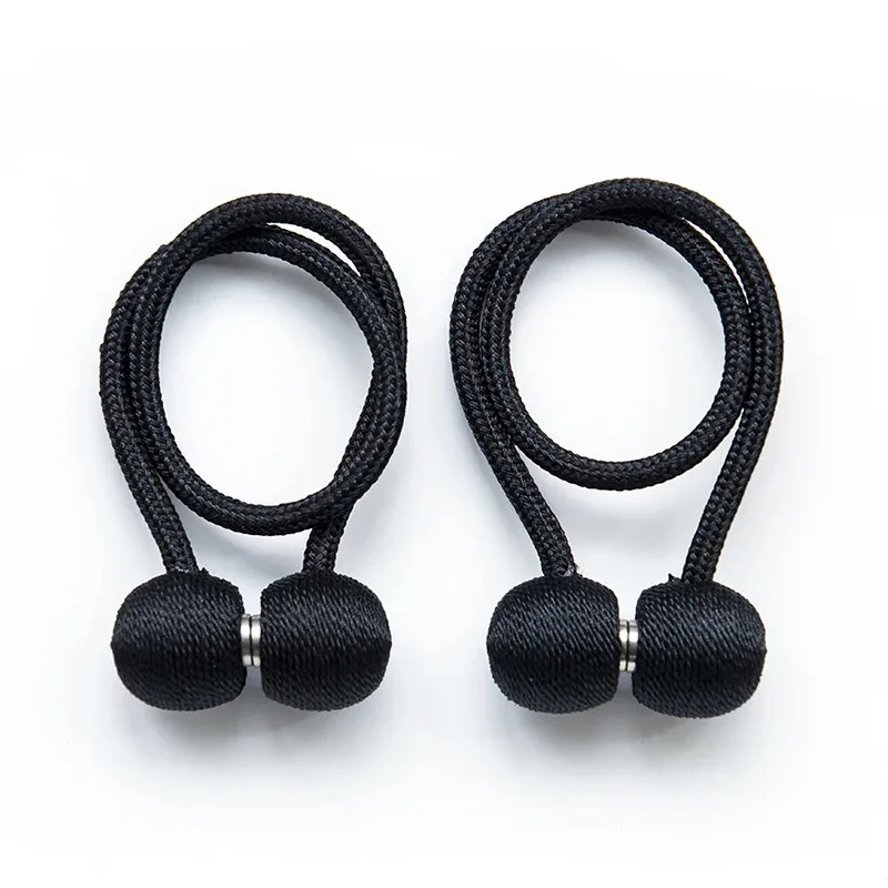 Correas para cortinas, hebillas de cuerda, hebillas para cortinas, cuerdas para almacenamiento de cortinas de cama, ganchos magnéticos para atar, accesorios 2 uds.