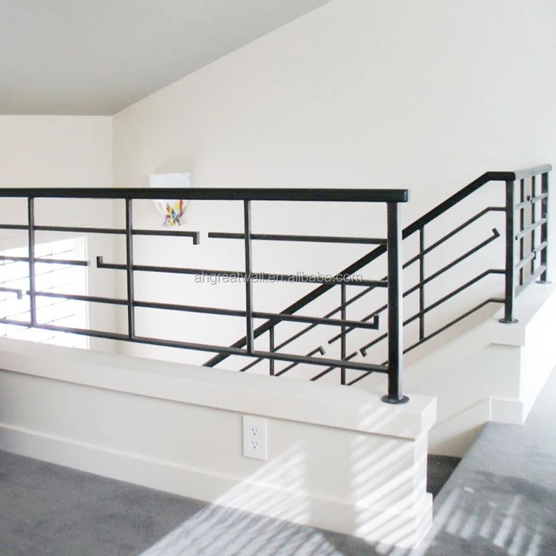 Aluminum Casting Carved Fence Copper Carved Balustrades Stair Handrails Railing Staircase Guardrail Customized