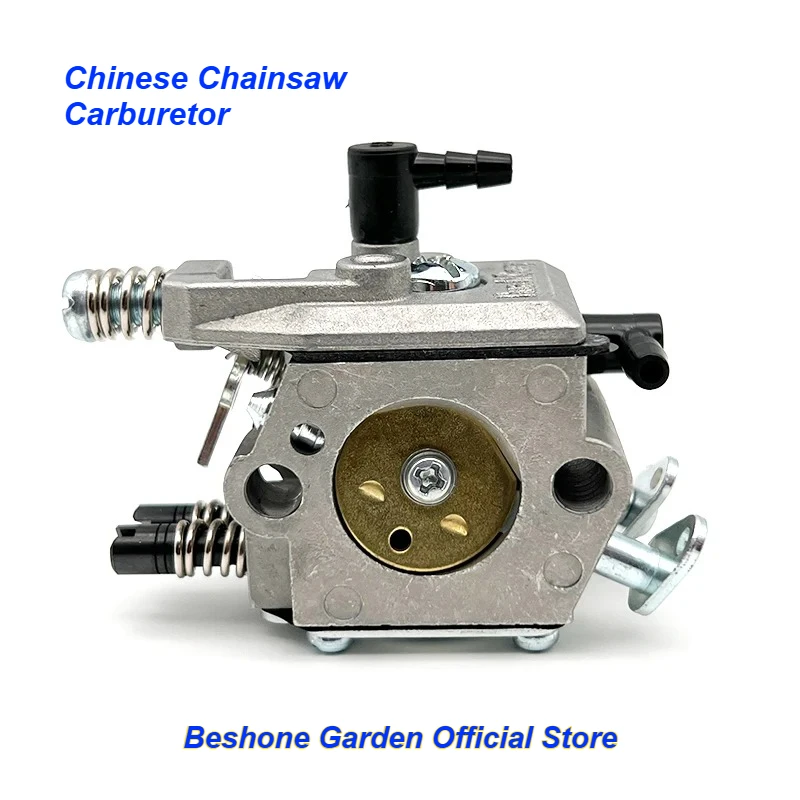 Piezas de motosierra china, carburador 4500, carburador 5200, carburador de tubo de plástico