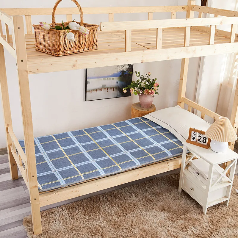 Dormitory Single Foldable Thick Mattress Tatami Mats  Comfortable And Breathable Soft Cushion