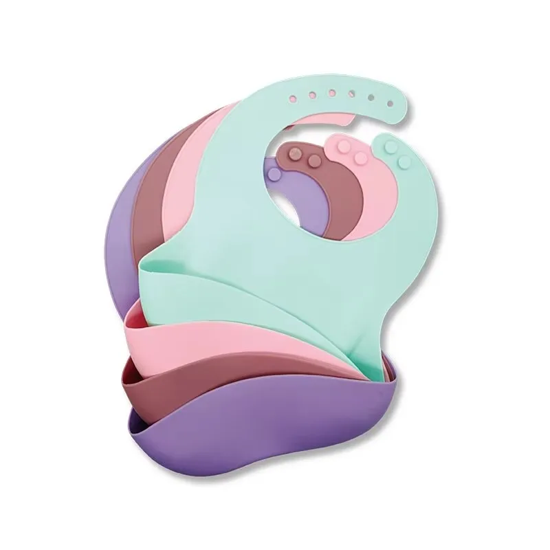 Babador de bebê à prova d'água 3d, suprimentos para bebês, bonito desenho animado, estampa animal, babador infantil, menina, menino, ajustável, macio, silicone, alimentação de bebê
