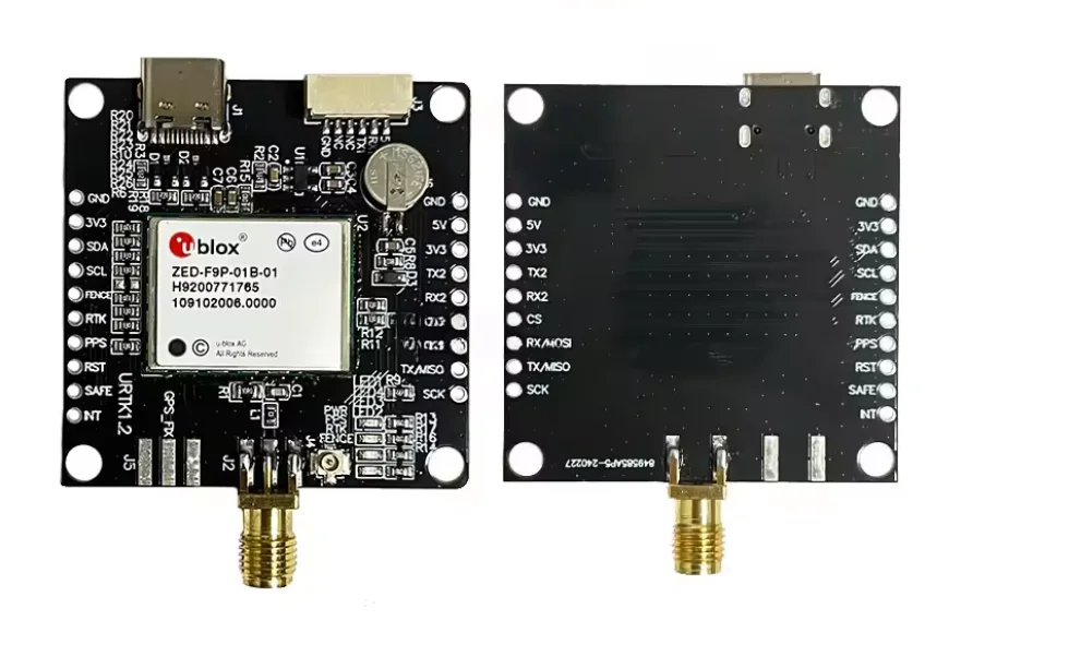 ZED-F9P-01B-01 RTK 差動 GPS ナビゲーション モジュール センチメートルレベル測位受信機 精密農業用 GNSS ボード