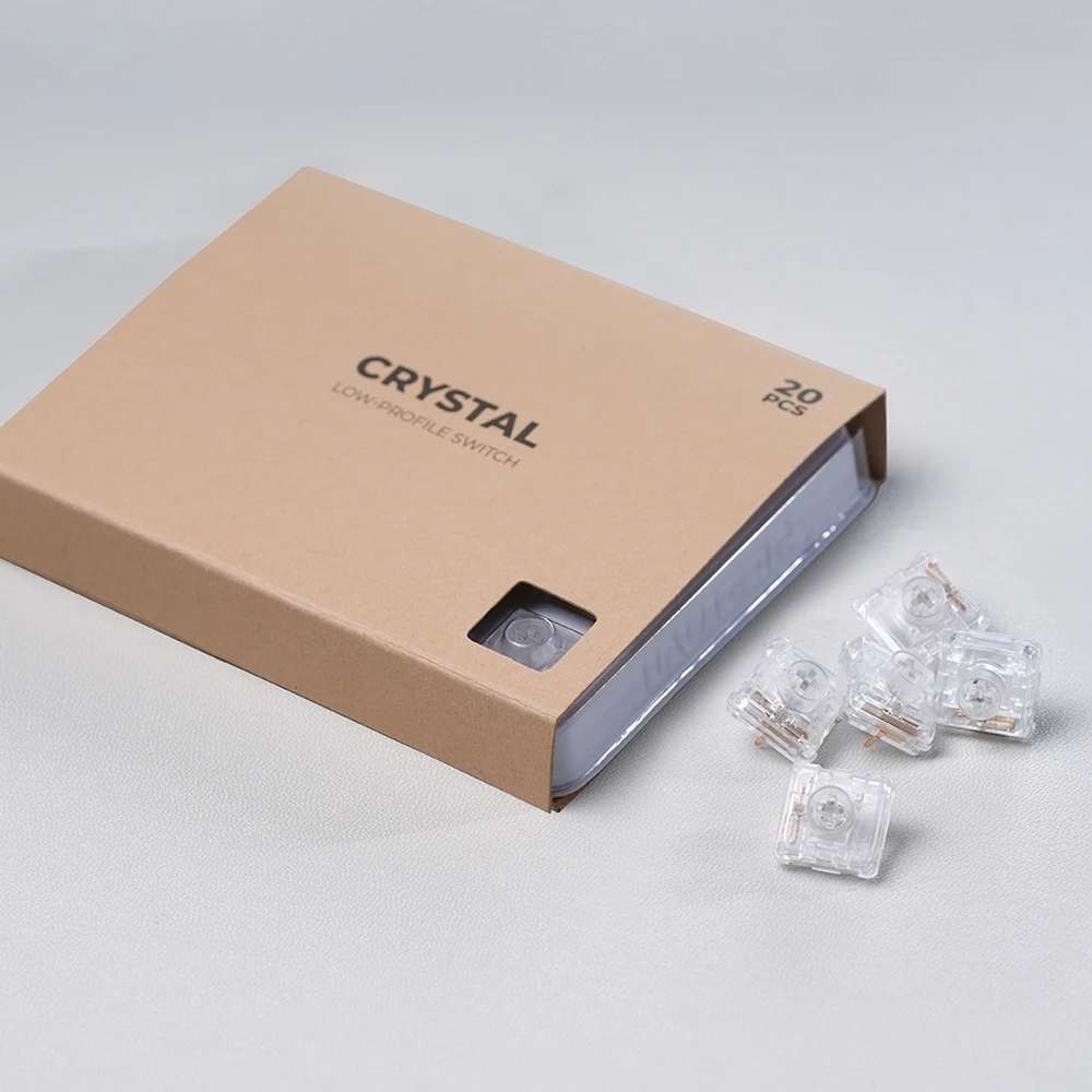 Haute42 Kailh Customized Low Profile Crystal Switch For Hitbox Controller Low profile Wind Engine Switch For Mechanical Keyboard