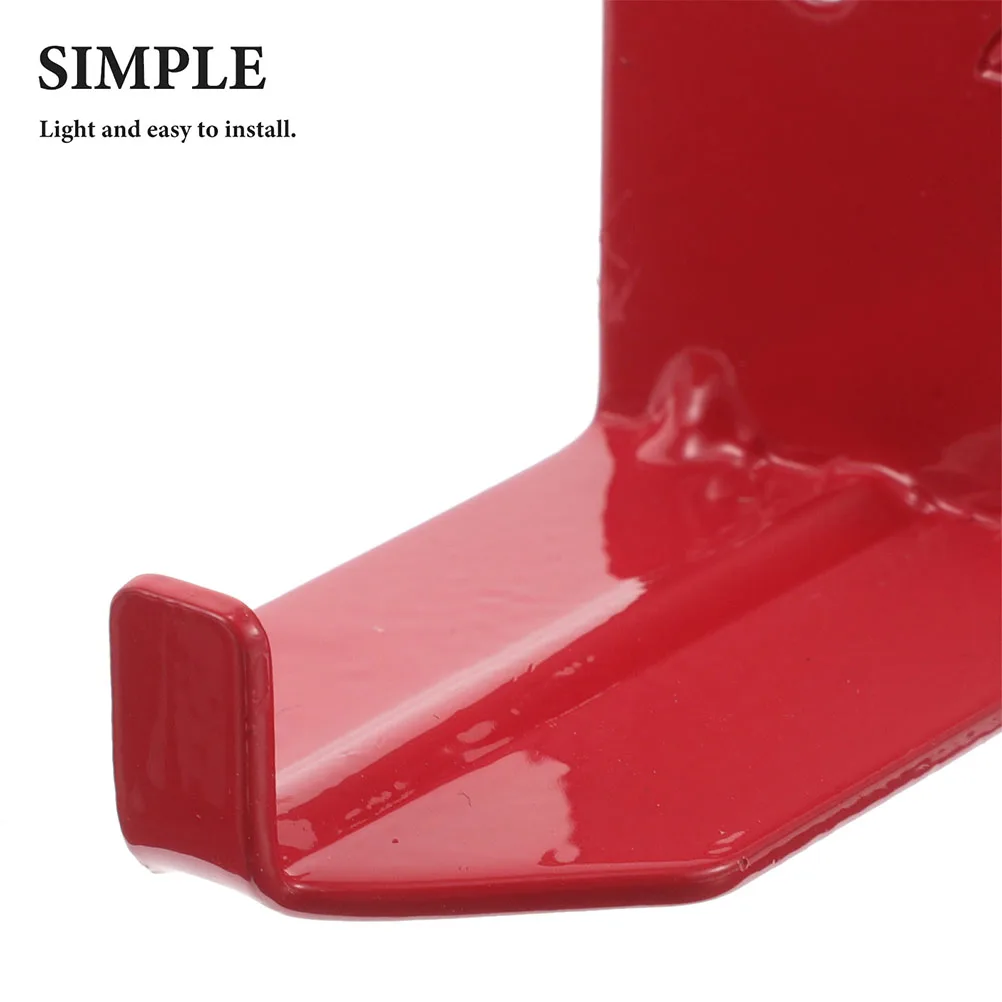 2set Fire Extinguisher Bracket Holder Wall Mount Hanging Brackets Hook Metal Spacesaving Design Easy Installation