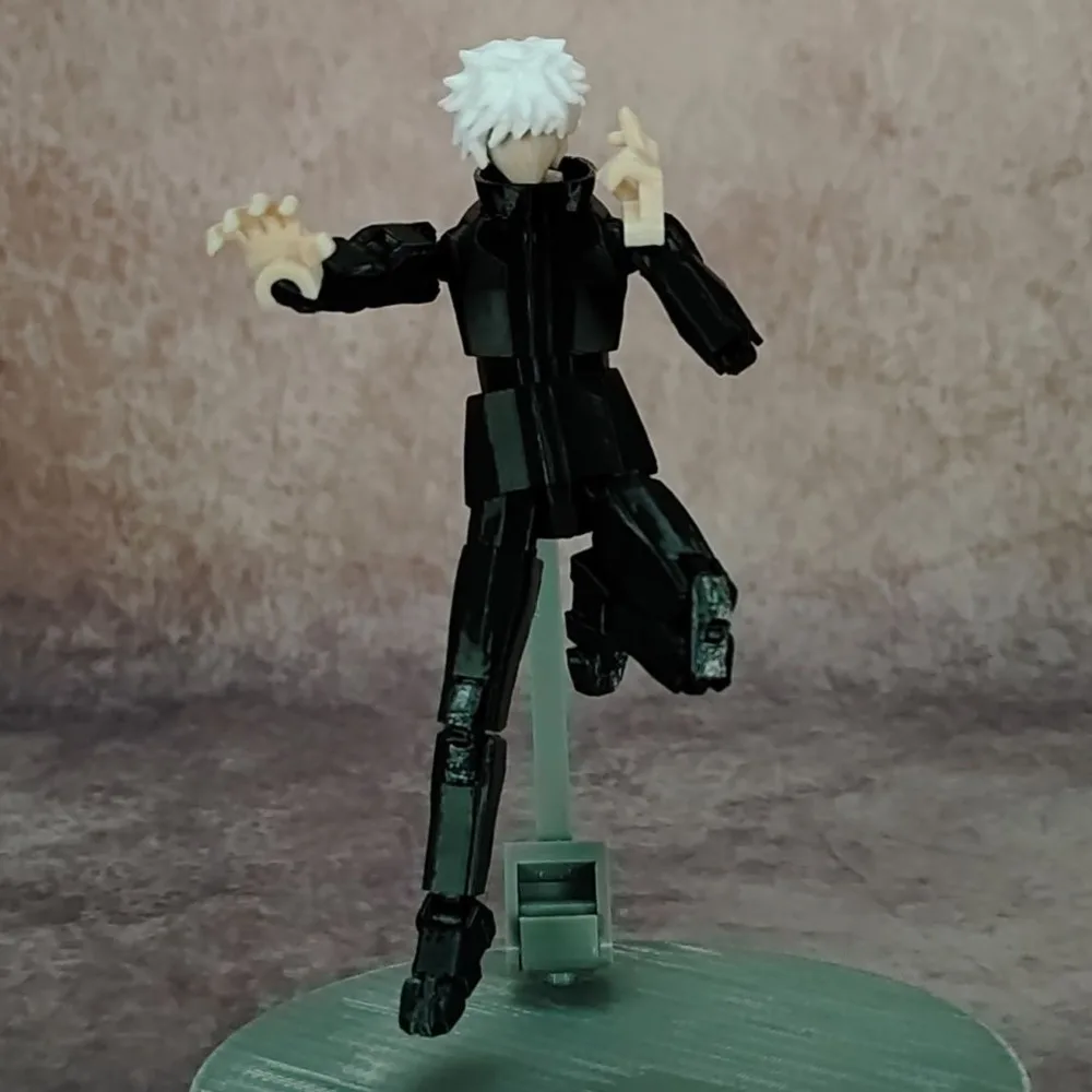 アニメのアクションフィギュア,色とりどりの関節,3Dプリントのゴジョサトル,ジュジュツカイゼン,シェイプシフトトイ,マネキンモデル,オーナメントギフト