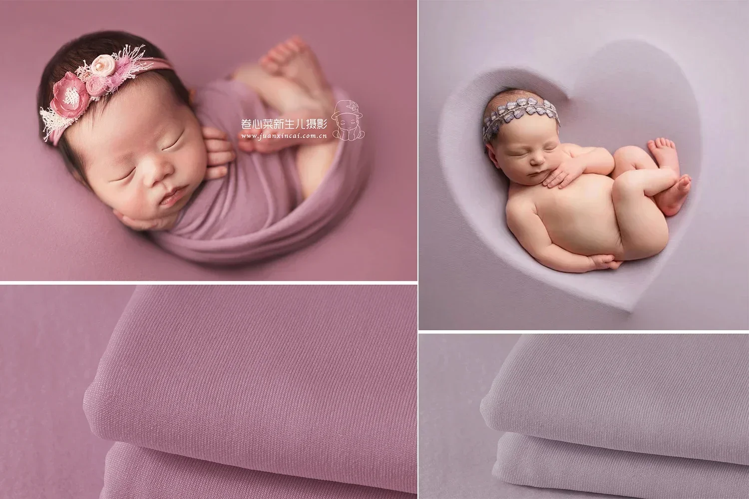 ผ้าสําหรับทารกแรกเกิดฉากหลัง Bean Bag Photo Props Layering ฉากหลังยืด Photoshoot Wraps ยิงสตูดิโอ