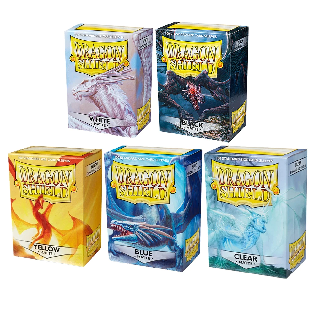 100 unids/caja 66*91cm fundas para tarjetas mate Dragon Shield tarjetas cubierta Protector de tarjetas para tarjetas PTCG/Star