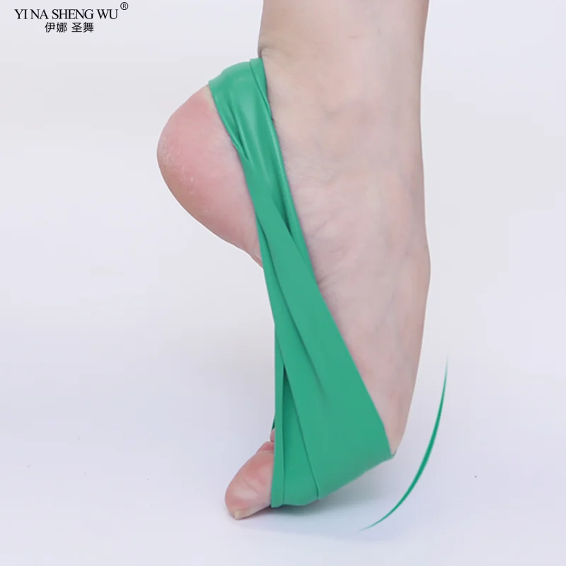 บัลเล่ต์ Professional Practice ยืด Instep วงยืดหยุ่นเต้นรําวงยืดฟุตเต้นรํานักเรียนกด Instep Artifact