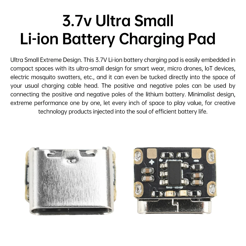 1/5/10PCS Li-Ion Battery Charging Protection Board 3.7V 4.2V 18650 Keyboard Charging Power Short circuit Protection Board Type-C