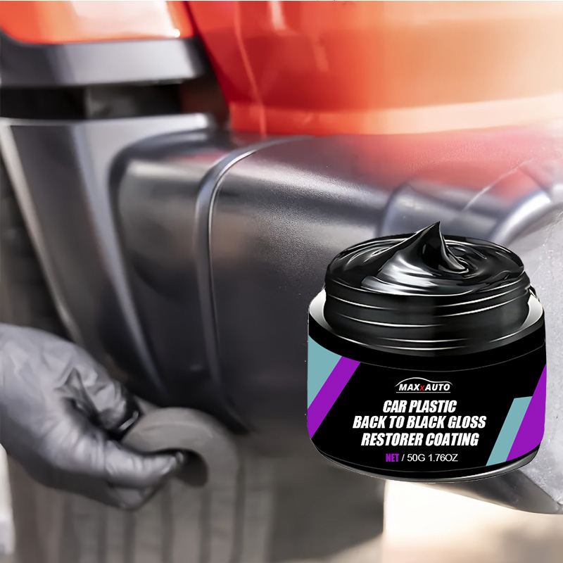 Auto Plastic Restorer Terug naar zwart Glans Auto-interieur Leer en paneelvernieuwing Wax Coating Agent Auto Polish en Repair Coating