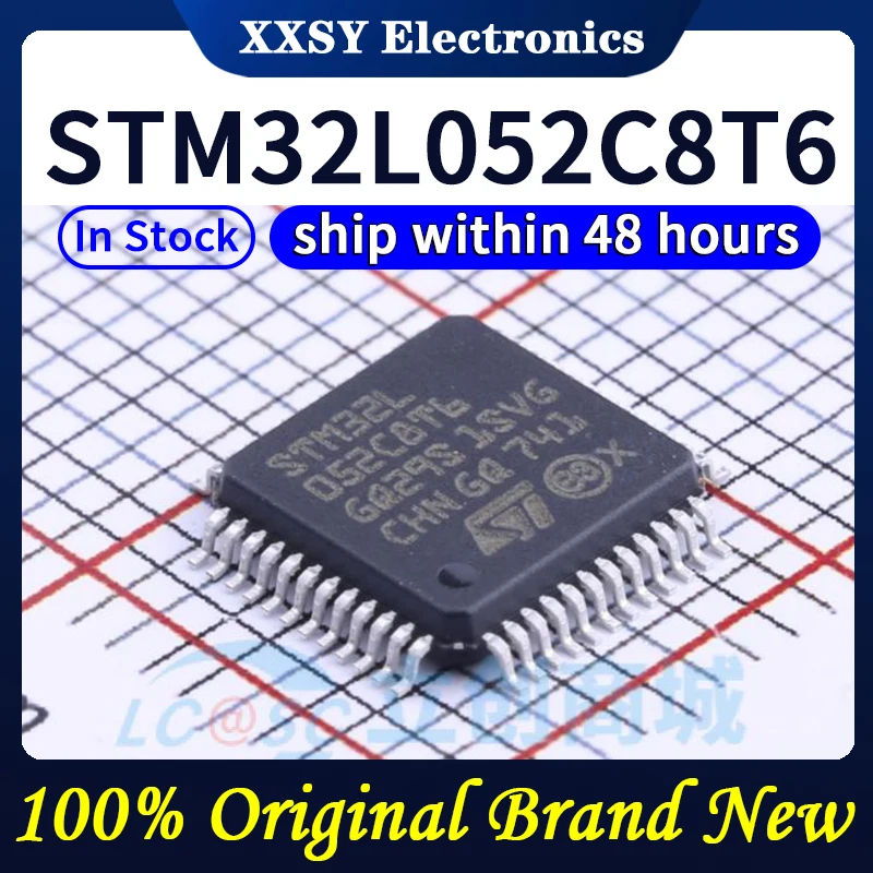 STM32L052C6T6, STM32L052C8T6, STM32L052R8T6, STM32L052K8U3, STM32L052K8U6, STM32L052K6T6, STM32L052K8T6, 재고, 신제품