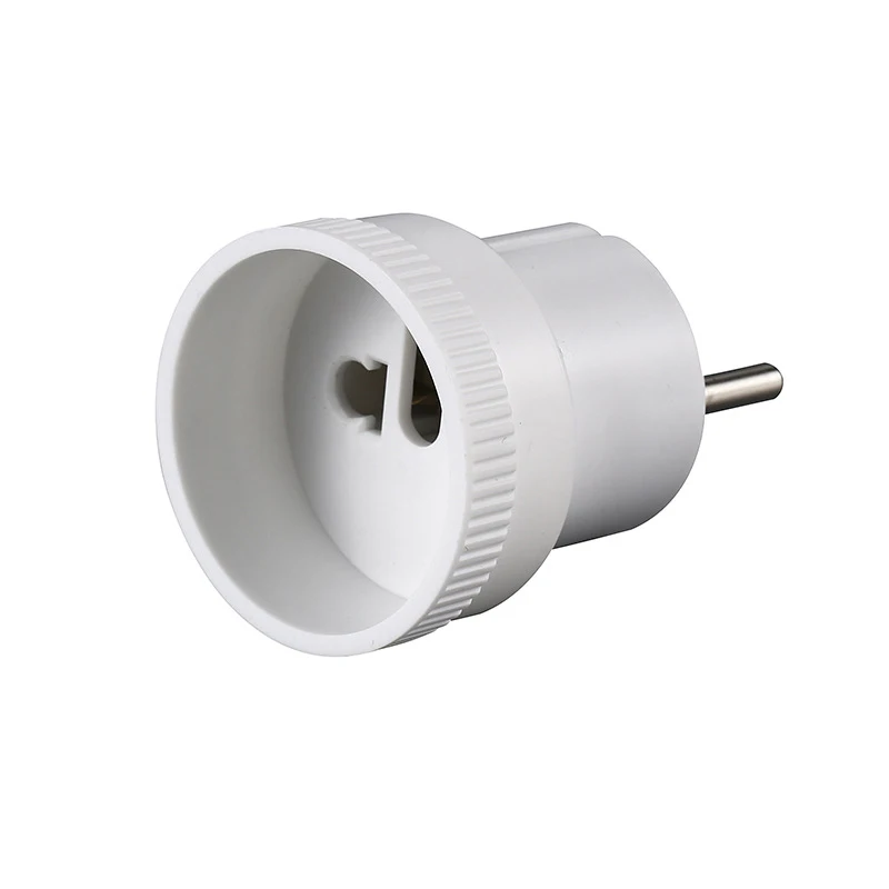 Châu Âu Tiếp Đất 2way 3way EU Tường Mở Rộng Ổ Cắm Điện Đức Pháp Nga Đầu Cắm Schuko To Bộ Chuyển Đổi Ổ Cắm 16A 3500W Trắng