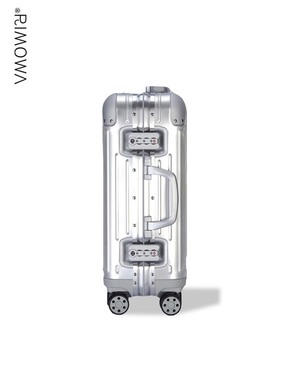 Original Murwadi All-Aluminum Magnesium Alloy Luggage High Quali Trolley Case Same Type Boarding Case Version