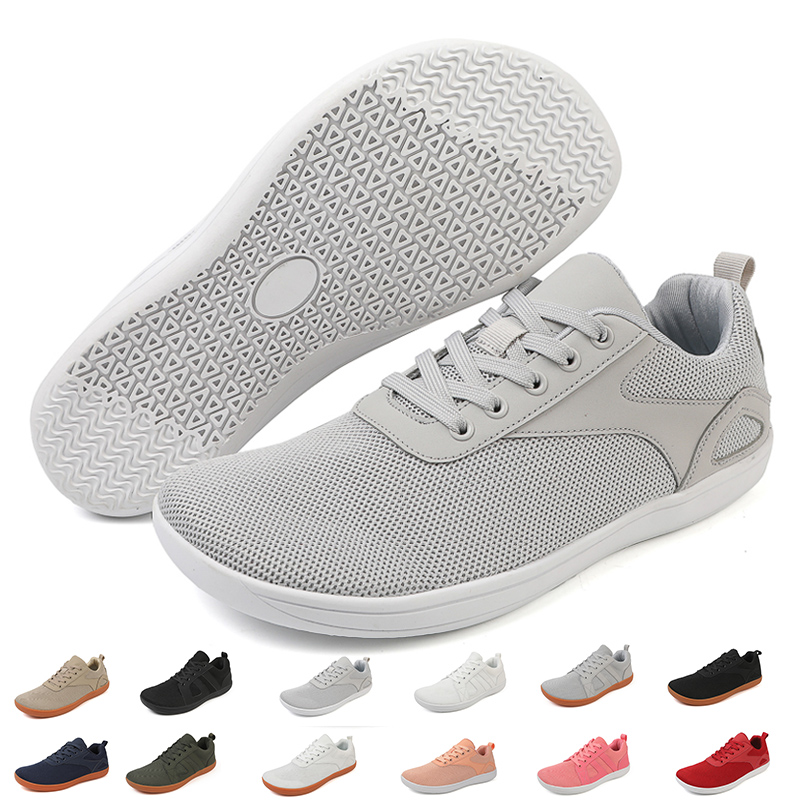 Unisex กว้าง Barefoot รองเท้าสบายและ Breathable Casual กีฬารองเท้า Minimalist รองเท้า