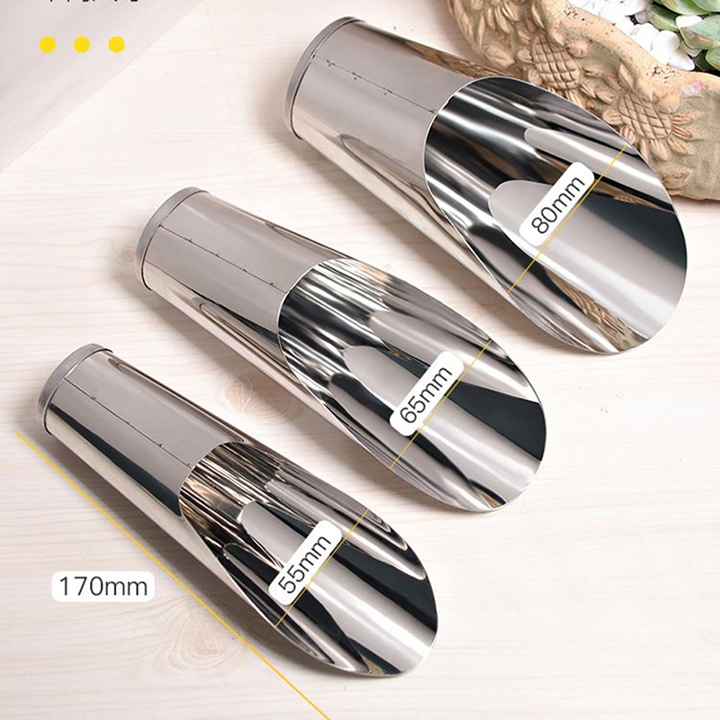 1 PC ใหม่ดินสแตนเลส Spade พลั่วถ้วยการเพาะปลูกถัง Succulent DIY Potted Bonsai Plant Helper สวนเครื่องมือ