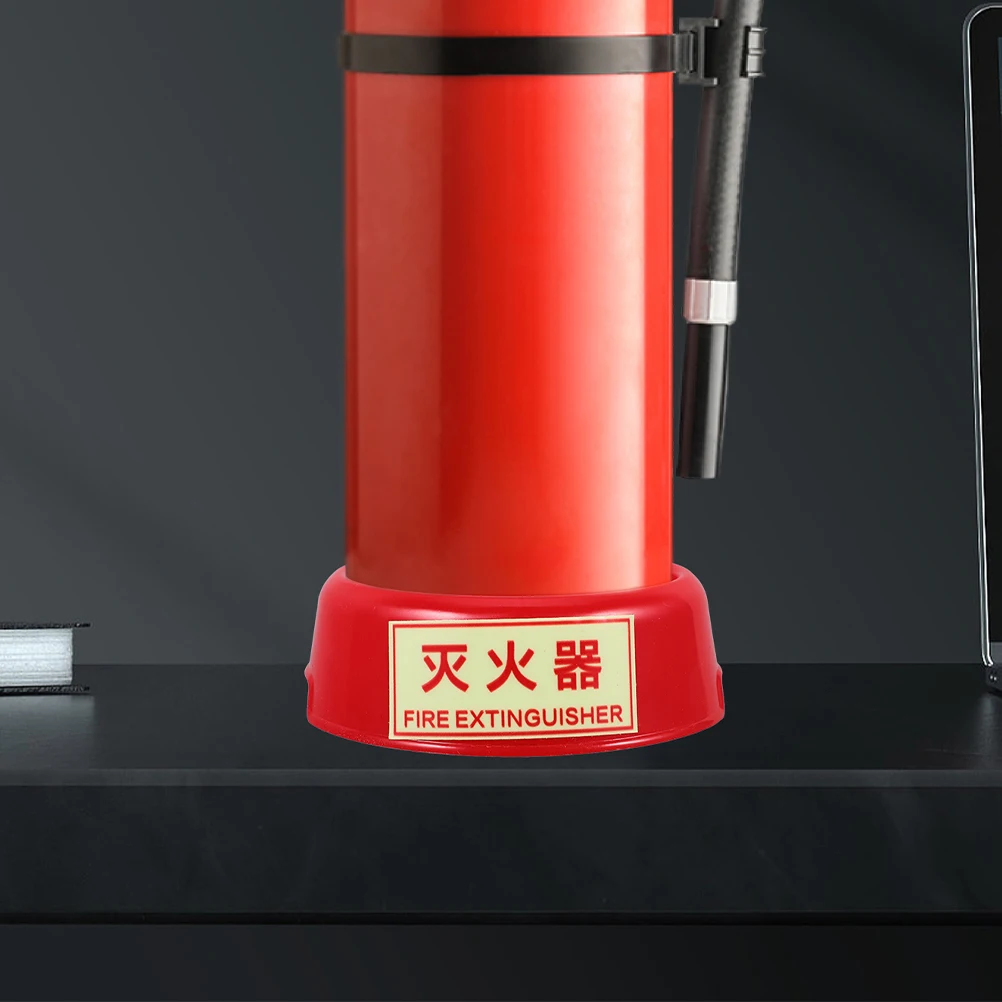 Fire Extinguisher Base Hanger Bracket Holder Wall-mounted for Vehicle Floor Stand Plastic Estinguisher