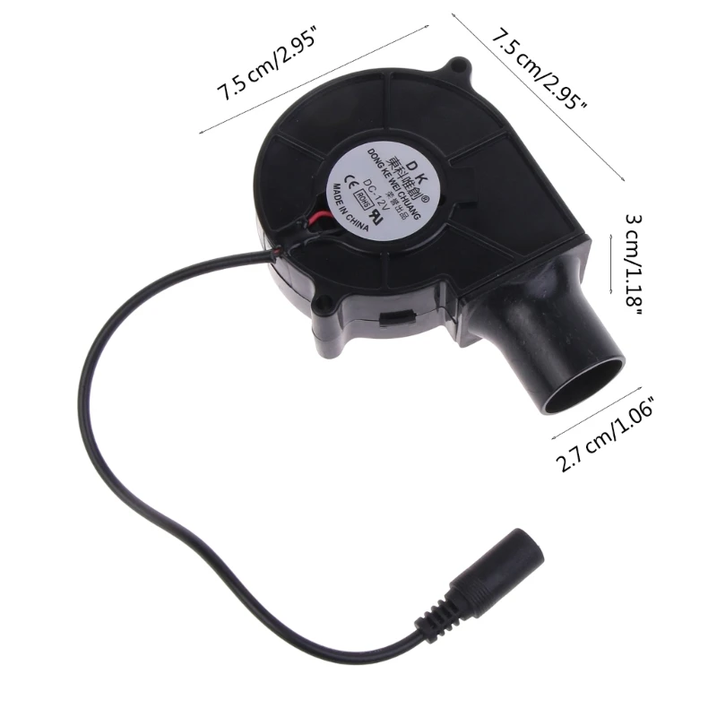 Flujo de aire 110V 220V AC alimentado ventilador controlador de velocidad Variable Picnic barbacoa ventilador