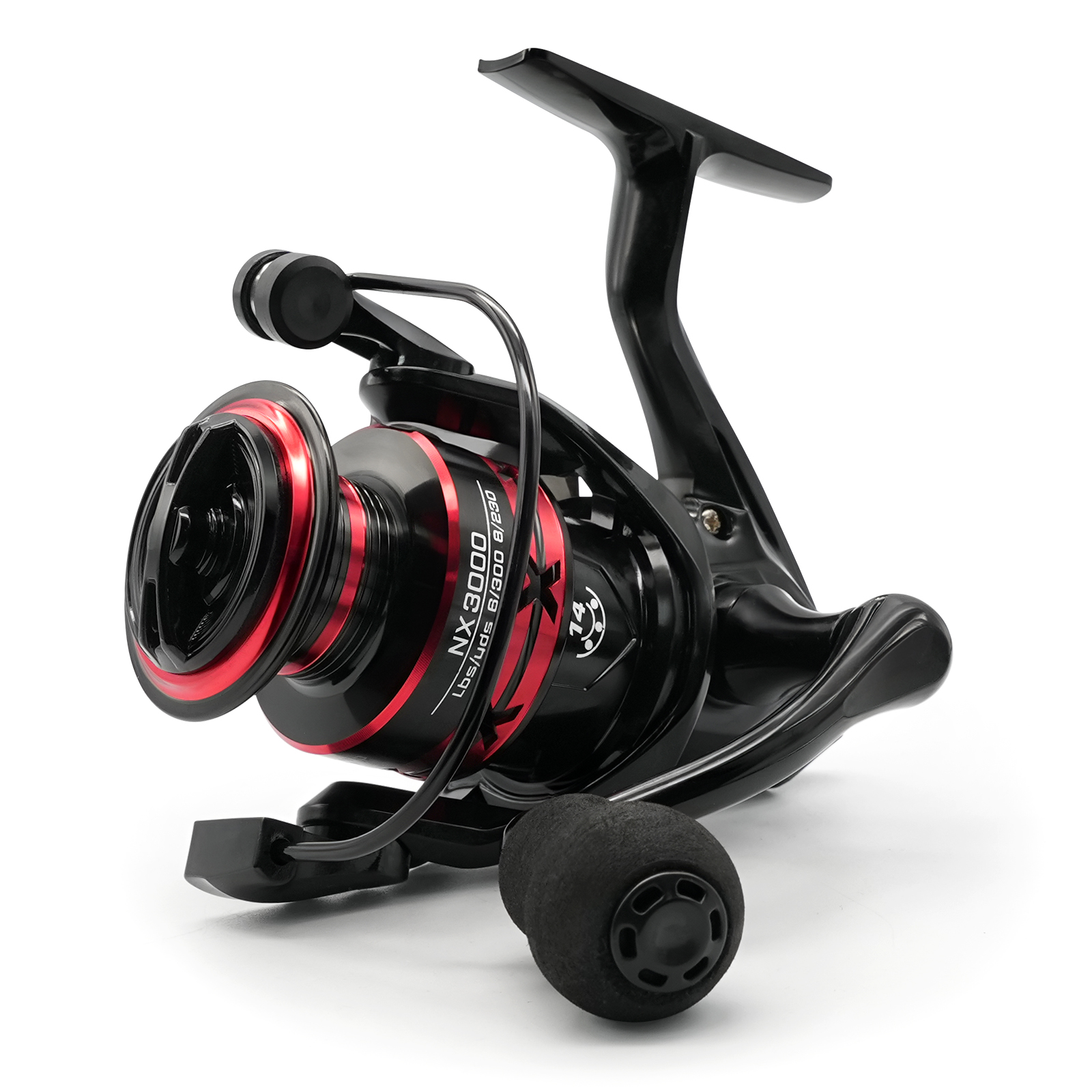 Carretes de pesca giratorios Rooblinos NX para agua salada, carrete de Metal de agua dulce, aparejos de pesca de carpa y trucha intercambiables izquierda/derecha