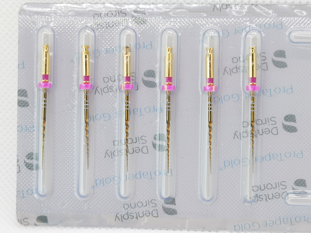 1PKS 歯科 Protaper ゴールドロータリー器具熱活性化柔軟なエンジンファイル根管ツール歯科材料