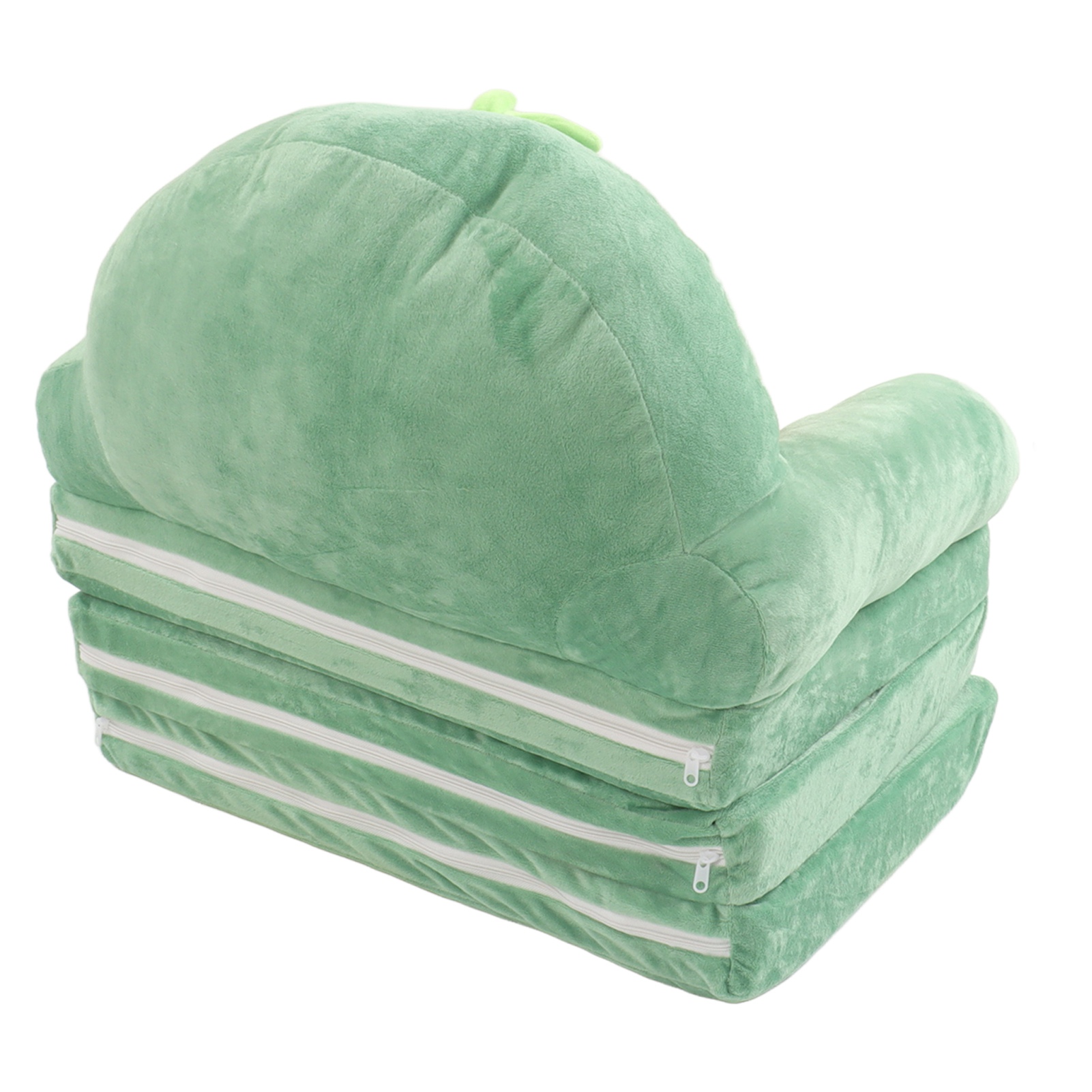 Cartoon Foldable Kids Sofa 2 in 1 Humanize Wide Armrest Children Foldable Sofa Bed Comfortable for Living Room