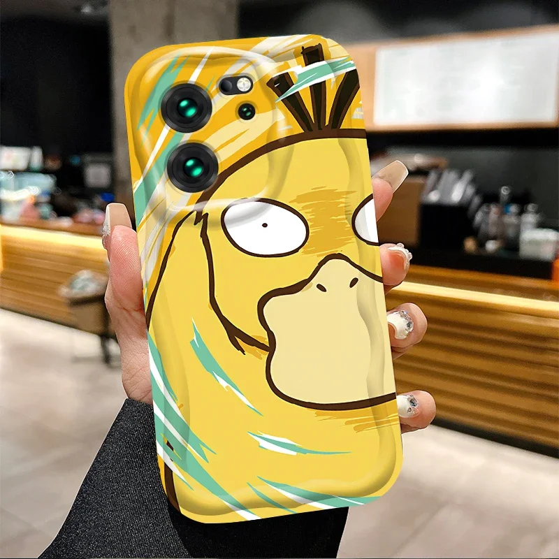 Casing Pokemon Pikachu Gengar, untuk Xiaomi 14T 13T 12T 13 12 11 11i Lite 5G 10T POCO X5 X6 Pro X3 NFC X4 GT F3 F4 F5 F6 M6 M5S C65
