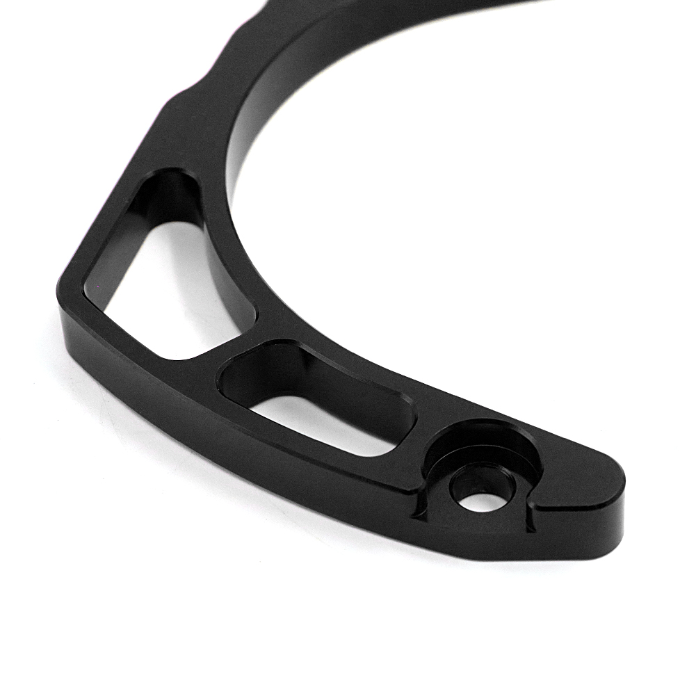 Protector de caja de motor de aluminio Billet para Yamaha Raptor 700 YFM 700 YFM700R 2006-2017 ATV Protector de cubierta de piñón protector