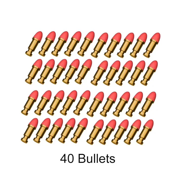 ABullet Accessory for ZP5 357 Revolver Launcher EVA Soft Dart Bullet and Shell for Airsoft Toy Gun