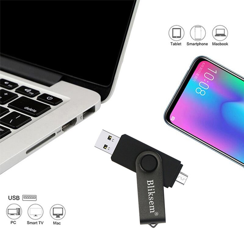 Bliksem otgフラッシュドライブ32gb 64gb高速usb2.0 pc携帯電話用メタルミニペンドライブ32gb usbフラッシュドライブ64gb