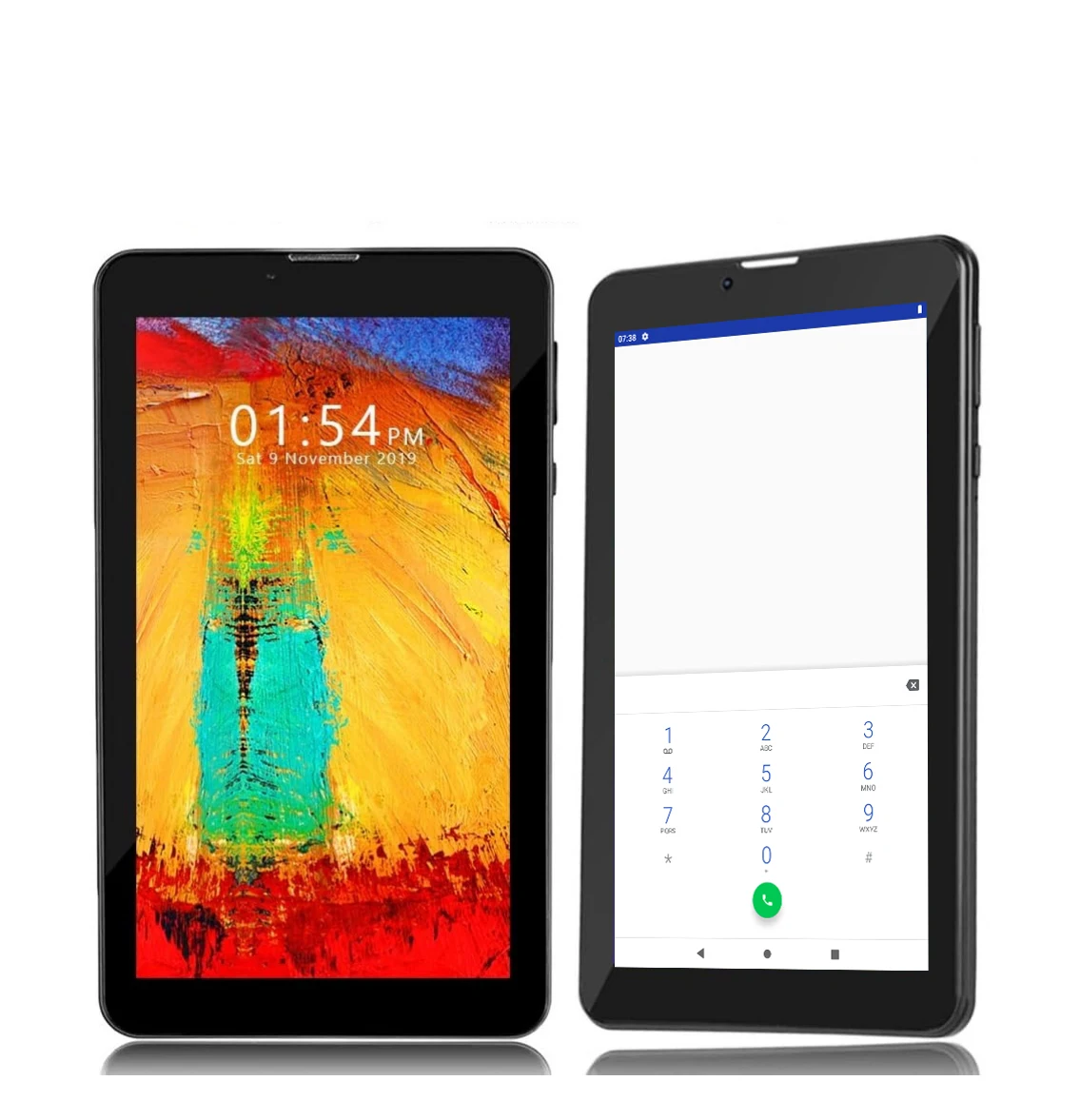 Newest GPS 7 INCH 717QW DDR 1GB RAM 16GB ROM Android 11 Phone Call 3G Internet Tablet PC SC7731 Dual Camera WIFI 2*SIM Card