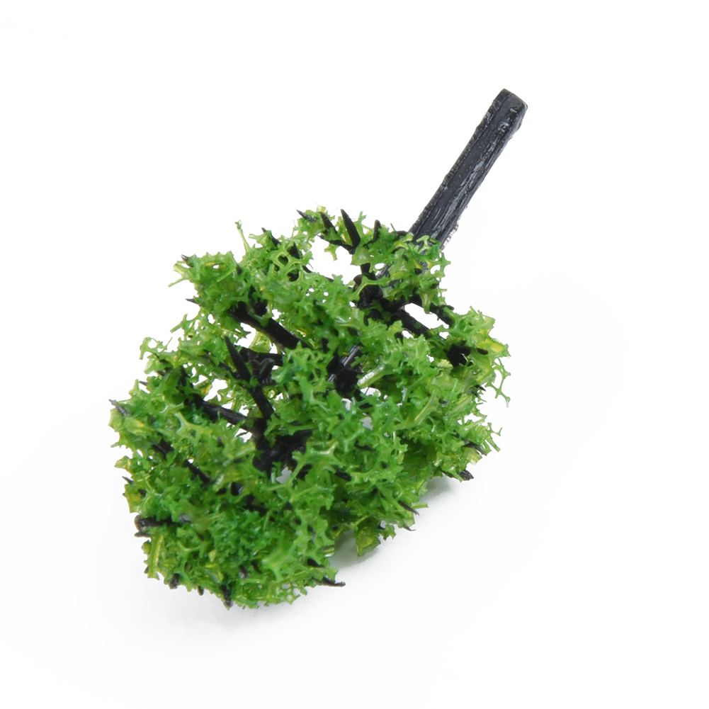 10pcs 5cm HO OO Scale Model Trees Train Railroad Layout Diorama Wargame Park Scenery Miniature Tree Landscape Decoration