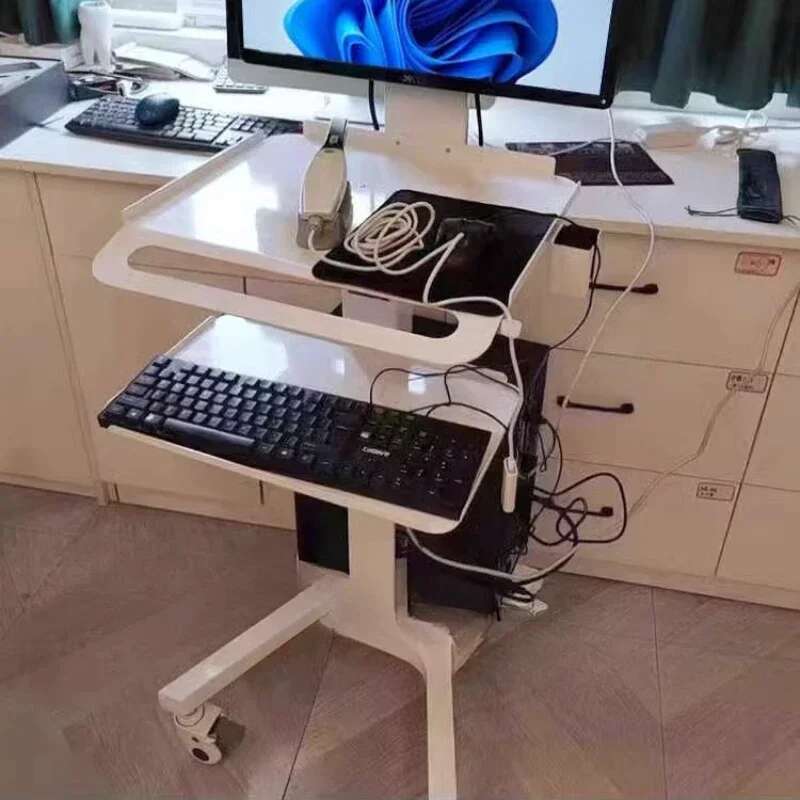 3 シースホワイトポータブル除去トロリー医療歯科ラボツールカートメサ補助エステティカサロン家具