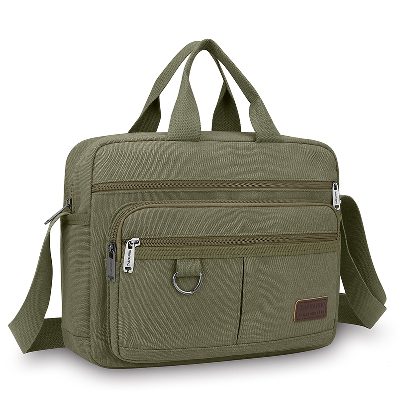 Laptop case 15.6 inches, men's and women's business briefcase, Messenger Shoulder Bag with shoulder strap, durable office bag, l